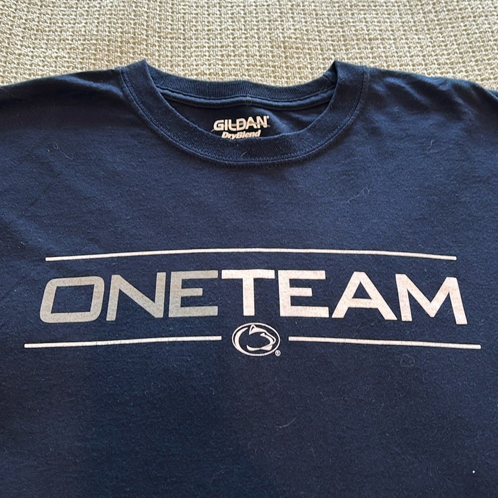 Penn State navy blue long sleeve tee. Size large.